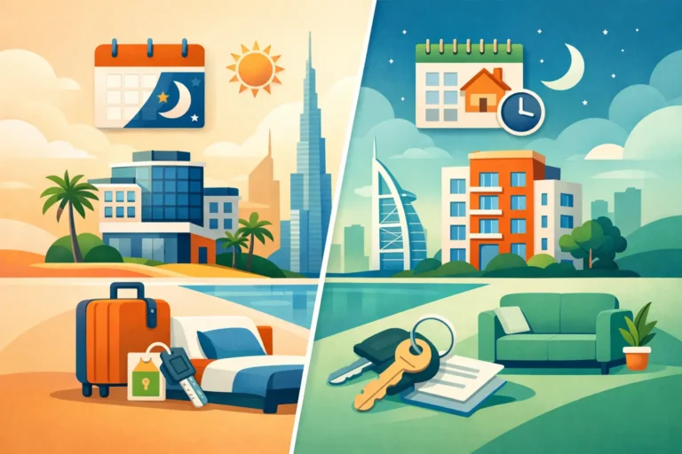 Daily Versus Monthly Rental in Dubai