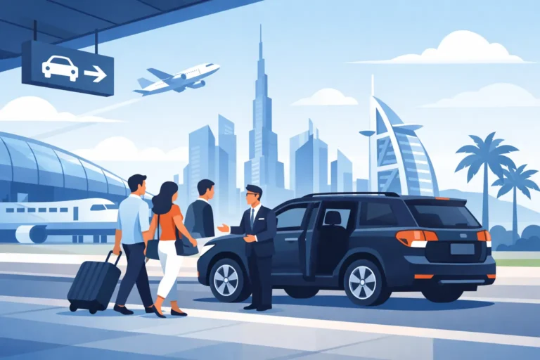 How Airport Car Pickup Works in Dubai
