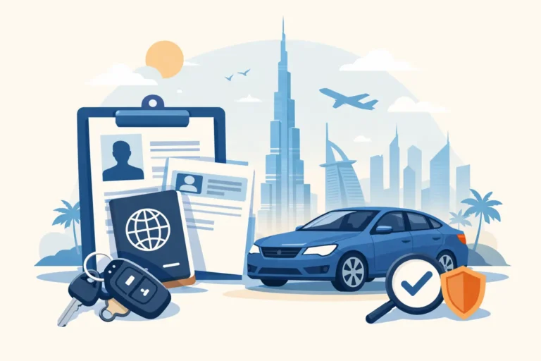 What Documents for Car Rental in Dubai?