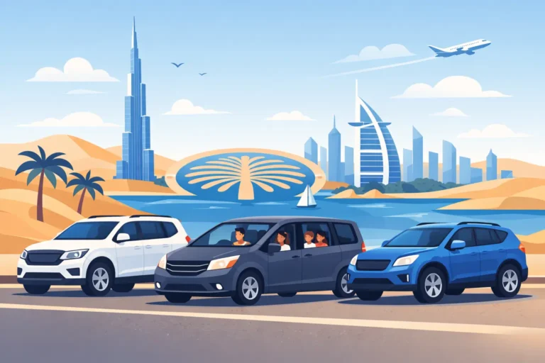 Best Vehicles for Family Trips Around Dubai
