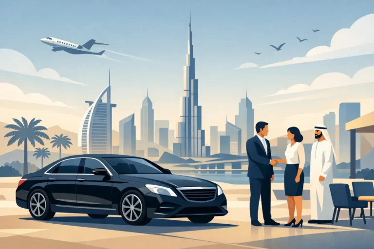 Choosing a Luxury Car for Meetings in Dubai