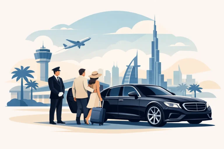Luxury Car Hire Airport Service in Dubai