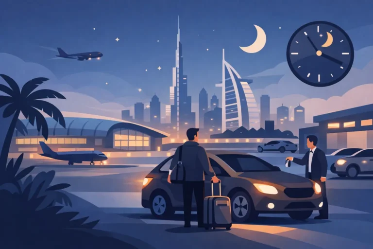 Airport Rental for Late Arrivals in Dubai