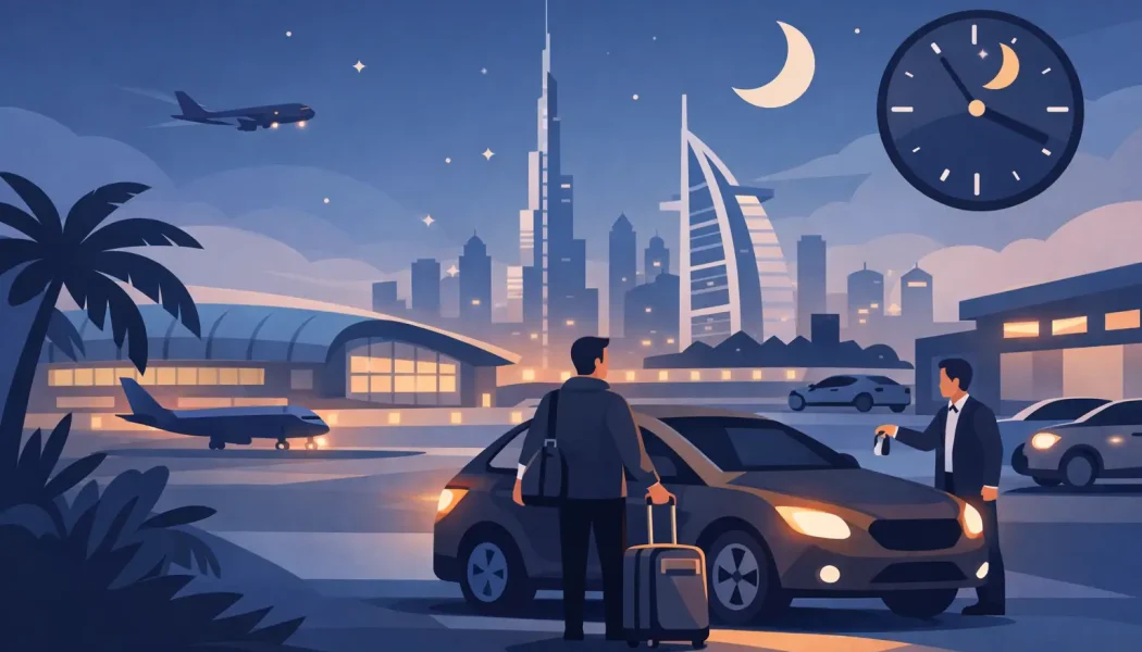 Airport Rental for Late Arrivals in Dubai