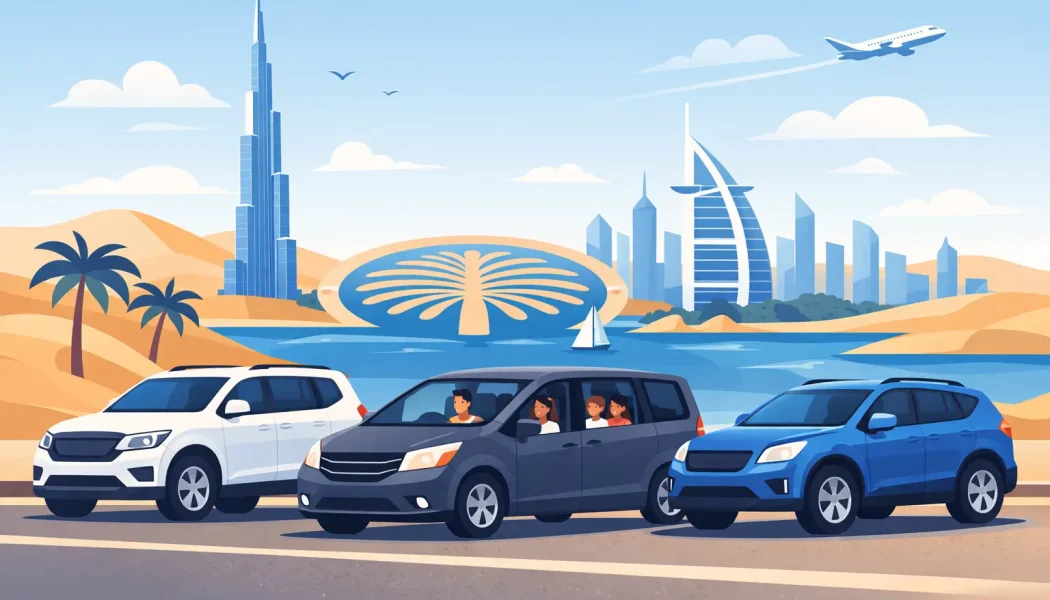 Best Vehicles for Family Trips Around Dubai