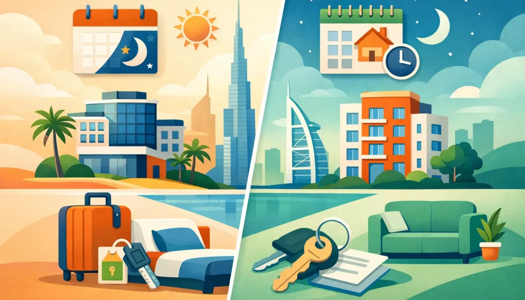 Daily Versus Monthly Rental in Dubai